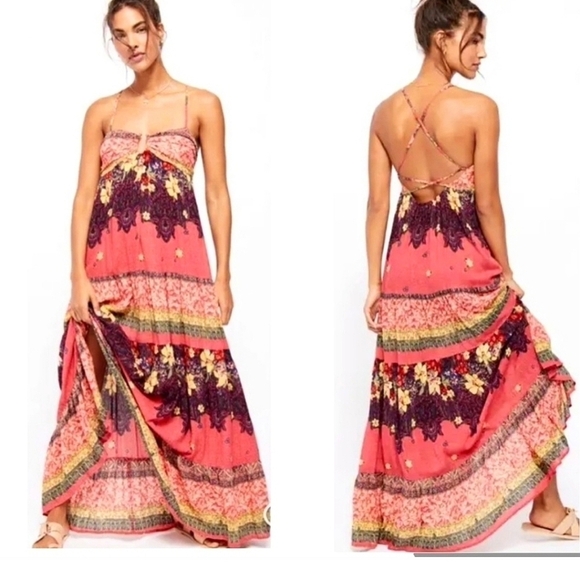 Free‎ People Give A Little Maxi Dress - Picture 1 of 2